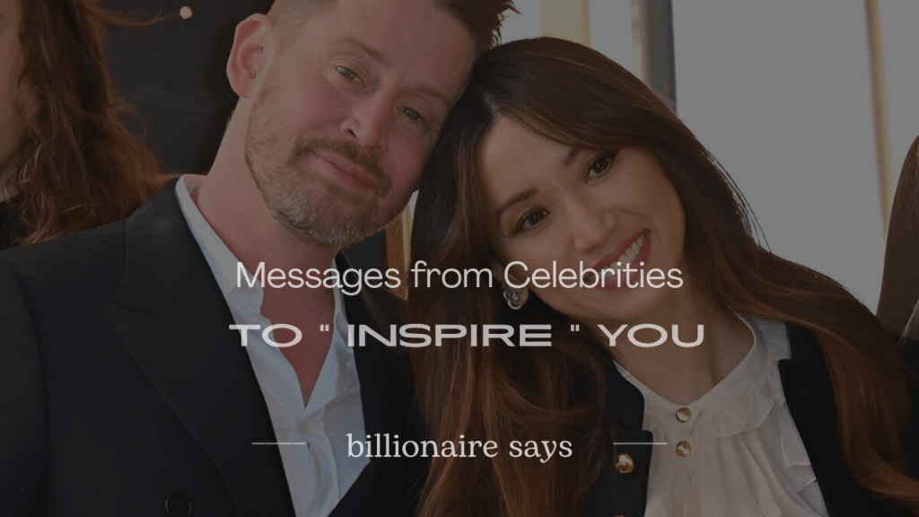Glowing star with 200+ messages from celebrities, bursting with celebrity messages spark.
Inspire