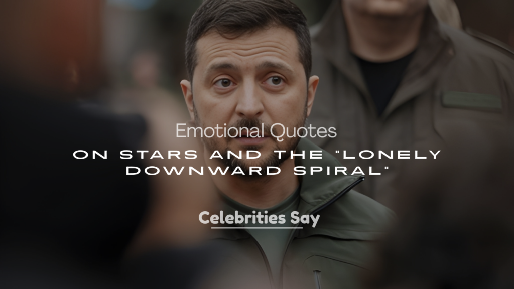 200+ Emotional Quotes on Stars and the Lonely Downward Spiral