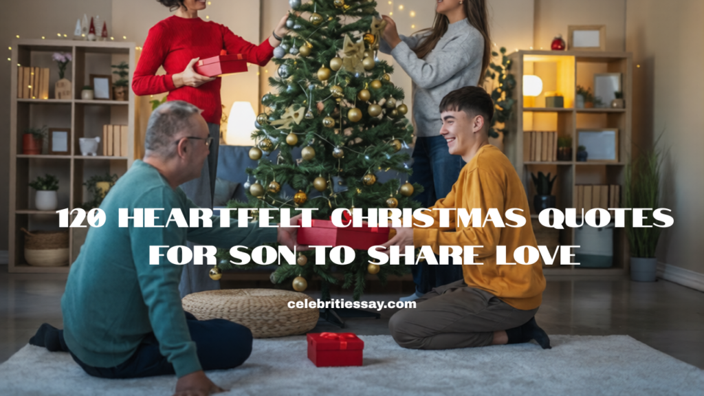 Christmas Quotes for Son