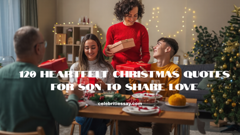 Christmas Quotes for Son