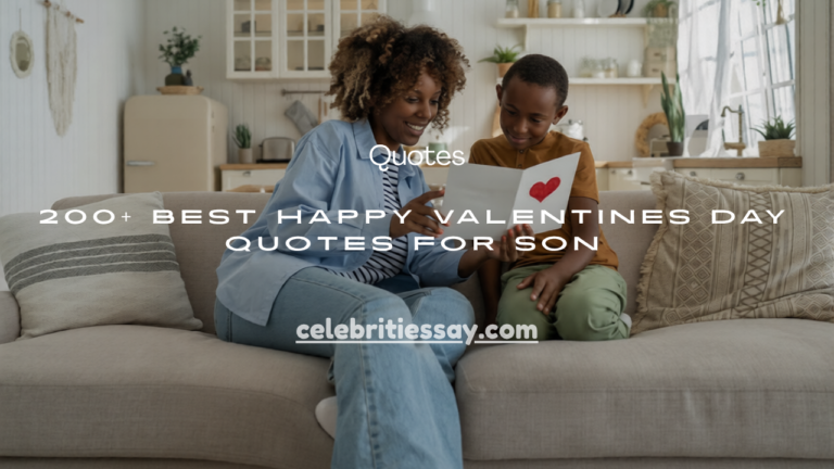 Happy Valentines Day Quotes for Son