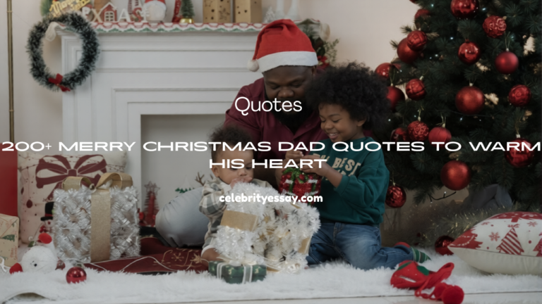 Merry Christmas Dad Quotes