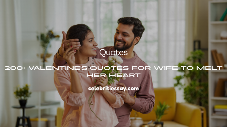 Valentine's Quotes for Wife