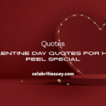 Valentine Day Quotes