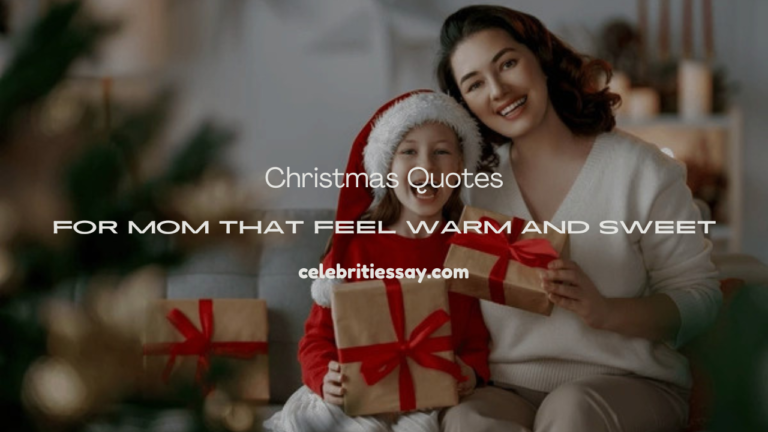 Christmas Quotes For Mom