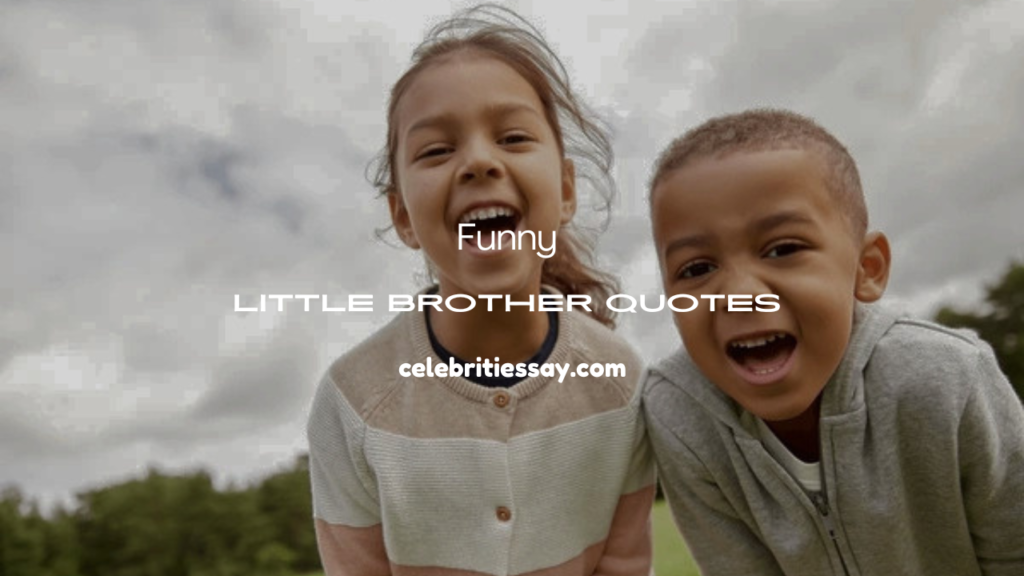  Little Brother Quotes