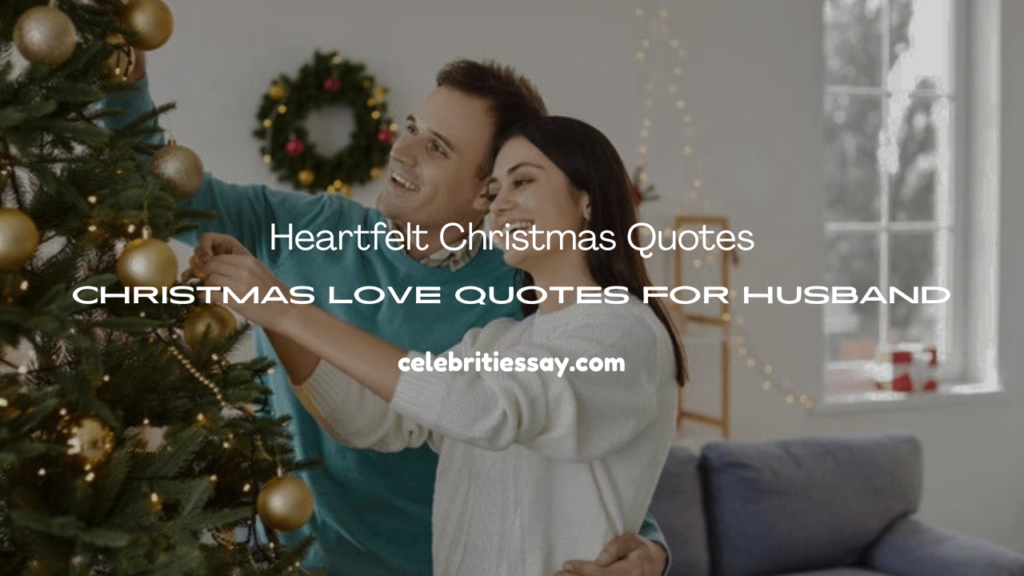 Christmas Love Quotes for Husband
