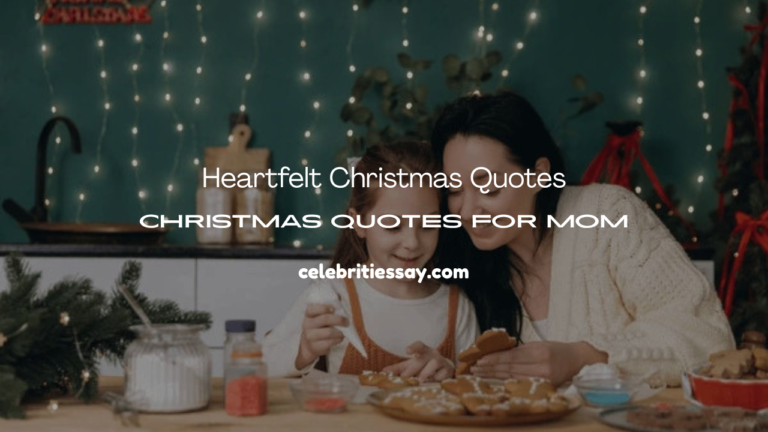 Christmas Quotes for Mom