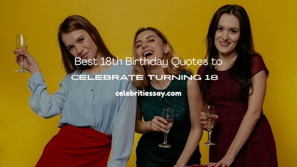 18th Birthday Quotes 
