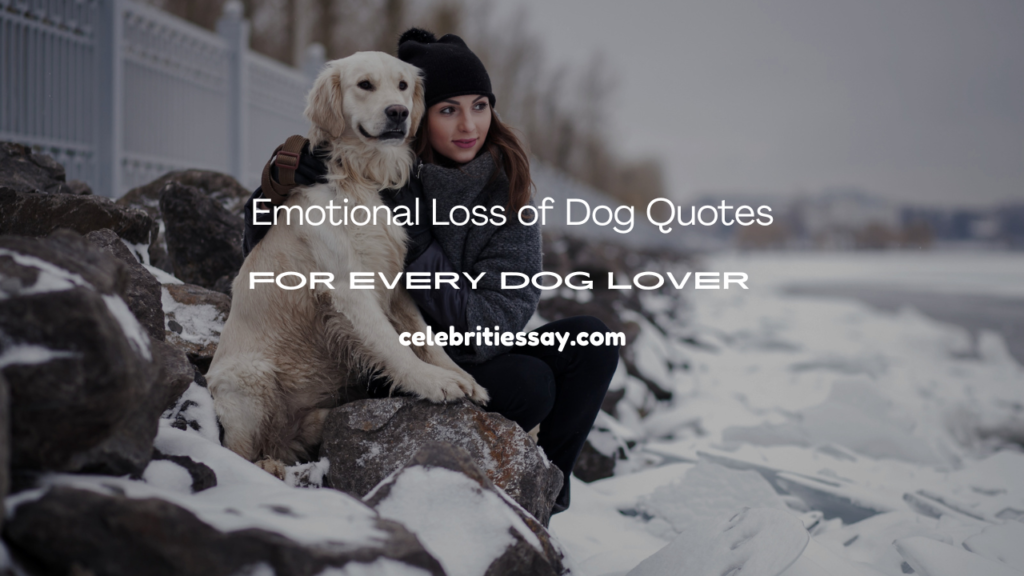 Loss of Dog Quotes