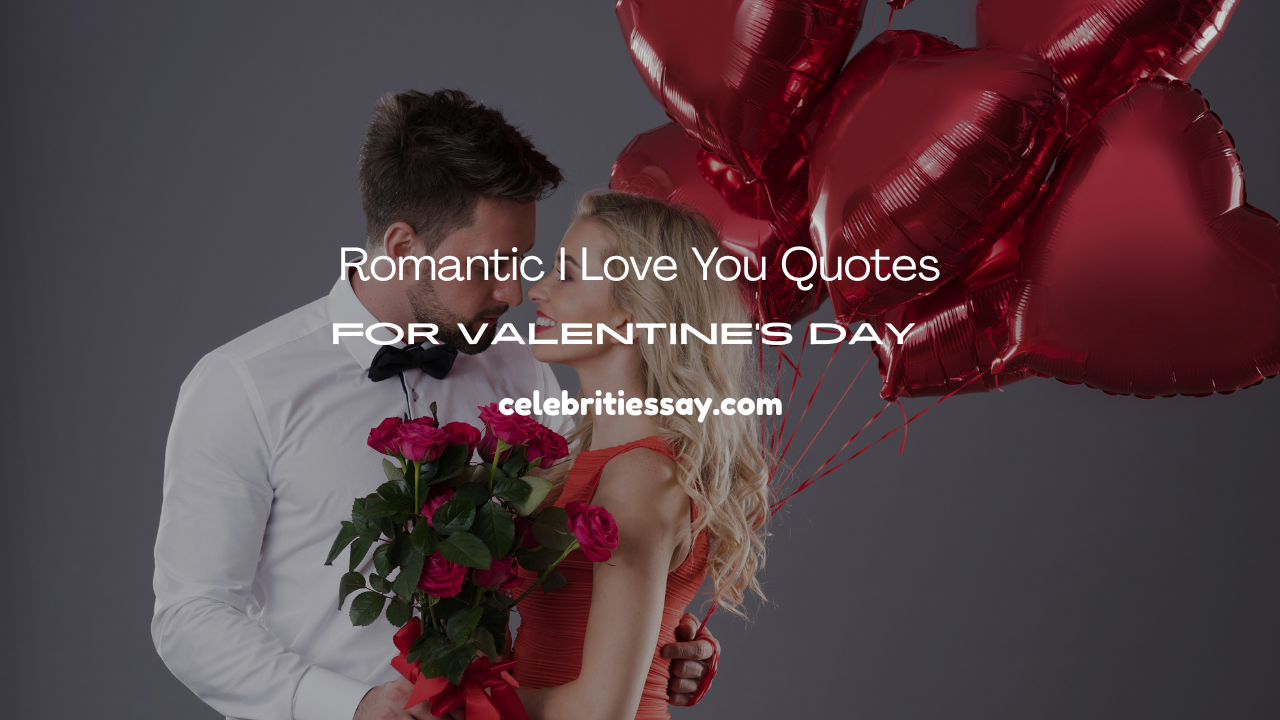 I Love You Quotes
