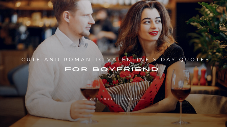Romantic Valentine’s Day Quotes for Boyfriend