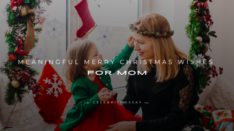 Merry Christmas Wishes for Mom